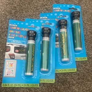 Black Window Glass Marker .84 oz. - New For Cars Windows & More New Unopened